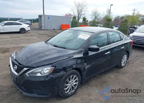 2019 Nissan Sentra Sv z USA, uszkodzony, nr VIN 3N1AB7AP8KY417946